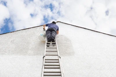 Peinture extérieure à Conliège — façades et ravalement